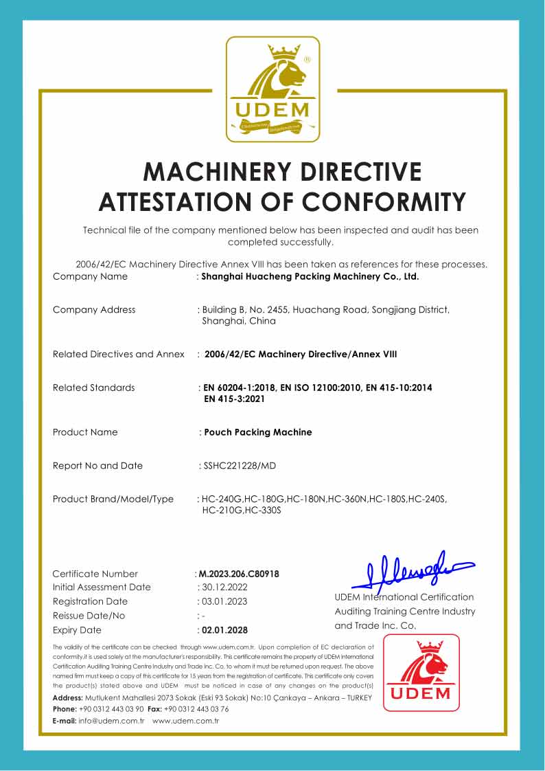 CE Certificate